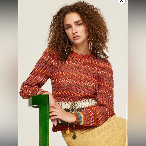 Polo Ralph Lauren
Pointelle Cotton Peplum Sweater - Picture 3 of 9